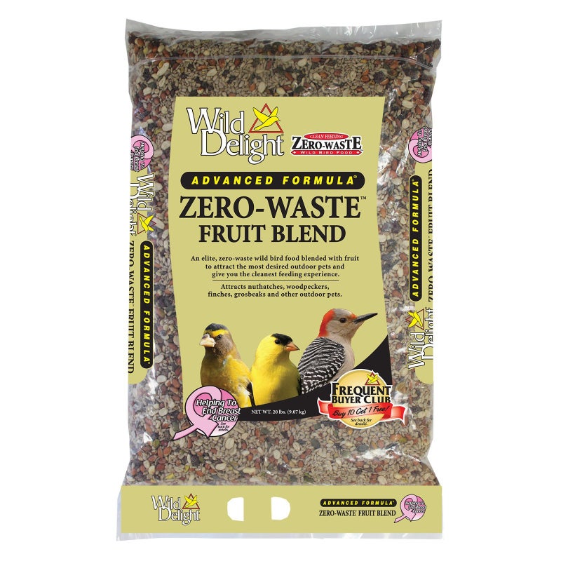 Wild Delight Zero-Waste Fruit Blend Bird Food, 5 Lb - Image 2